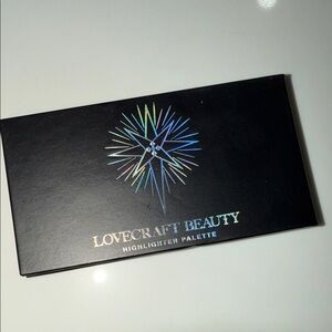 Highlighter Palette - Silver and Black